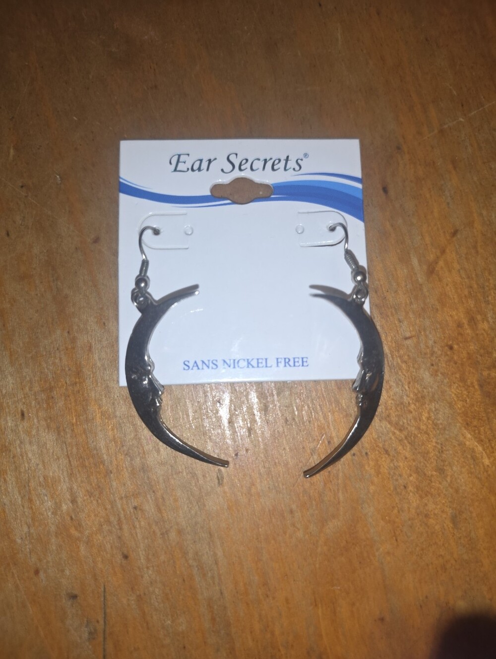 New Nickel Free Moon Earrings